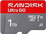 כרטיס זיכרון Sandisk Ultra Go 1TB 190MB/s microSDXC UHS-I SDSQUGN-1T00-GN6MN כרטיס זיכרון Sandisk Ultra Go 1TB 190MB/s microSDXC UHS-I SDSQUGN-1T00-GN6MN