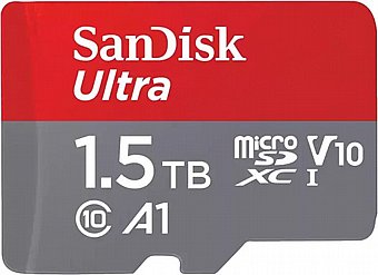 ����� ������ Sandisk Ultra 1.5TB 150MB/s microSDXC SDSQUAC-1T50-GN6MN