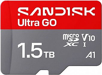 ����� ������ Sandisk Ultra Go 1.5TB 190MB/s microSDXC UHS-I SDSQUGN-1T50-GN6MN