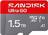 כרטיס זיכרון Sandisk Ultra Go 1.5TB 190MB/s microSDXC UHS-I SDSQUGN-1T50-GN6MN כרטיס זיכרון Sandisk Ultra Go 1.5TB 190MB/s microSDXC UHS-I SDSQUGN-1T50-GN6MN
