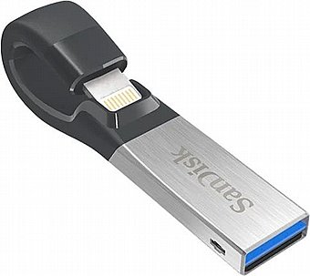 ������ ���� Sandisk iXpand Flash Drive Flip 64GB 45MB/s SDIX90N-064G-GN6NN