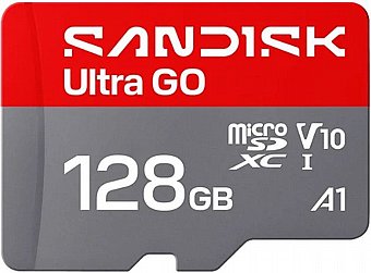 ����� ������ Sandisk Ultra Go 128GB 190MB/s microSDXC SDSQUGN-128G-GN6MN