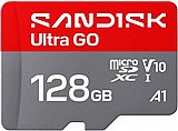 כרטיס זיכרון Sandisk Ultra Go 128GB 190MB/s microSDXC SDSQUGN-128G-GN6MN כרטיס זיכרון Sandisk Ultra Go 128GB 190MB/s microSDXC SDSQUGN-128G-GN6MN