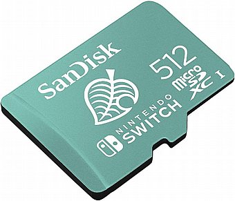����� ������ Sandisk Nintendo Switch 512GB 100MB/s microSDXC SDSQXAO-512G-GN3ZN