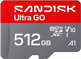 ����� ������ Sandisk Ultra Go 512GB 190MB/s microSDXC SDSQUGN-512G-GN6MN