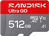 כרטיס זיכרון Sandisk Ultra Go 512GB 190MB/s microSDXC SDSQUGN-512G-GN6MN כרטיס זיכרון Sandisk Ultra Go 512GB 190MB/s microSDXC SDSQUGN-512G-GN6MN