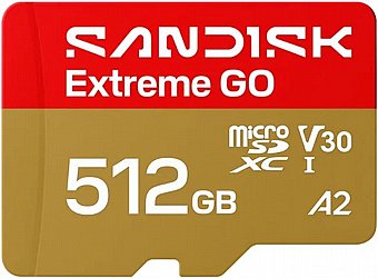 ����� ������ Sandisk Extreme Go 512GB 240MB/s microSDXC SDSQXGN-512G-GN6MN
