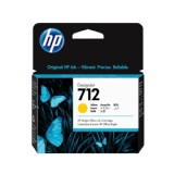 ראש דיו צהוב מקורי HP 3ED69A 712 ראש דיו צהוב מקורי HP 3ED69A 712