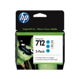 ראש דיו כחול מקורי HP 3ED77A 712 ראש דיו כחול מקורי HP 3ED77A 712