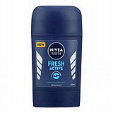 דאודורנט סטיק לגבר Nivea Fresh Active בנפח 50 מ"ל דאודורנט סטיק לגבר Nivea Fresh Active בנפח 50 מ"ל