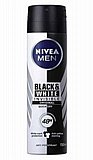 דאודורנט ספריי לגבר Nivea Black & White Invisible בנפח 150 מ"ל דאודורנט ספריי לגבר Nivea Black & White Invisible בנפח 150 מ"ל