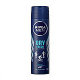 דאודורנט ספריי לגבר Nivea Dry Fresh בנפח 150 מ"ל דאודורנט ספריי לגבר Nivea Dry Fresh בנפח 150 מ"ל
