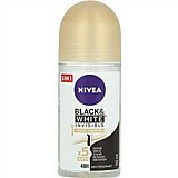 דאודורנט רול לאישה Nivea Black & White Silky Smooth בנפח 50 מ"ל דאודורנט רול לאישה Nivea Black & White Silky Smooth בנפח 50 מ"ל