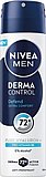 דאודורנט ספריי Nivea Men Derma Control Defend אנטי-פרספירנט לגברים - 150 מ"ל דאודורנט ספריי Nivea Men Derma Control Defend אנטי-פרספירנט לגברים - 150 מ"ל