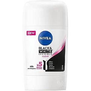 �������� ���� ����� Nivea Black & White Invisible Clear ���� 50 �"�