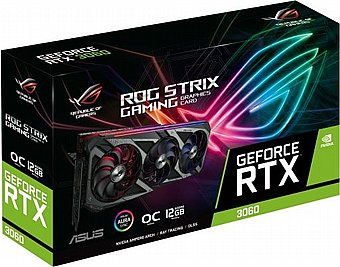 ����� ��� Asus GeForce RTX 3060 12GB ROG-STRIX-RTX3060-O12G-V2-GAMING