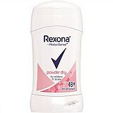 דאודורנט סטיק לאישה Rexona powder dry בנפח 75 מ"ל דאודורנט סטיק לאישה Rexona powder dry בנפח 75 מ"ל