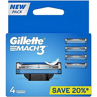 ����� ����� �� ������ Gillette MACH 3 ������ ����� ����� - �� ��� 4 ������