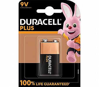 ����� 9V �� ����� Duracell Plus Power