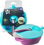 זוג קעריות עם מכסה וכפית - מבית Tommee Tippee זוג קעריות עם מכסה וכפית - מבית Tommee Tippee