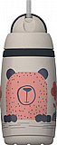 כוס מבודדת עם קשית 266 מ''ל Superstar - אפורה - מבית Tommee Tippee כוס מבודדת עם קשית 266 מ''ל Superstar - אפורה - מבית Tommee Tippee
