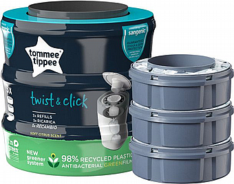���� ����� 3 ������ ����� ����� ���� ������� Twist and Click - ���� Tommee Tippee
