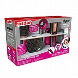 סט צעצוע לעיצוב והחלקת השיער Dyson Deluxe לגילאי 3+ מבית Casdon סט צעצוע לעיצוב והחלקת השיער Dyson Deluxe לגילאי 3+ מבית Casdon