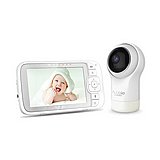 מצלמת אבטחה אלחוטית מסתובבת עם מסך 5 אינטש Hubble Nursery View Pro מצלמת אבטחה אלחוטית מסתובבת עם מסך 5 אינטש Hubble Nursery View Pro