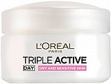 קרם לחות לעור יבש ועדין Loreal Triple Active - נפח 50 מ"ל קרם לחות לעור יבש ועדין Loreal Triple Active - נפח 50 מ"ל