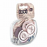 זוג מוצצי סיליקון מהדורת Botanica מבית Lovi - ורוד (0-3 חודשים) זוג מוצצי סיליקון מהדורת Botanica מבית Lovi - ורוד (0-3 חודשים)