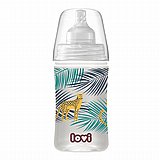 בקבוק האכלה לתינוק Jungle Vibes Trends בנפח 250 מ"ל זרימה איטית - מבית Lovi בקבוק האכלה לתינוק Jungle Vibes Trends בנפח 250 מ"ל זרימה איטית - מבית Lovi