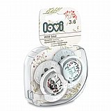 זוג מוצצי סיליקון מהדורת Wild Nature מבית Lovi - כחול (3-6 חודשים) זוג מוצצי סיליקון מהדורת Wild Nature מבית Lovi - כחול (3-6 חודשים)
