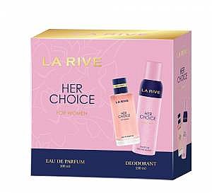 �� ����� La Rive Her Choice 100 ml + 150 ml ���� + ��������