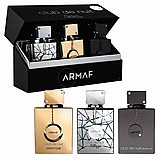 סט לגבר Armaf Club de Nuit Sillage + Club de Nuit Intense + Club de Nuit Milestone Parfum 3x30 מ''ל שלושה מיני בשמים סט לגבר Armaf Club de Nuit Sillage + Club de Nuit Intense + Club de Nuit Milestone Parfum 3x30 מ''ל שלושה מיני בשמים
