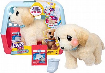 ���� ������ ������������ ���� Little Live Pets � ��� Ouchies! Cooper The Retriever Puppy