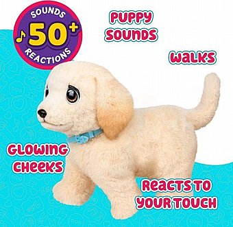 ���� ������ ������������ ���� Little Live Pets � ��� Ouchies! Cooper The Retriever Puppy