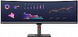 מסך מחשב קעור Lenovo ThinkVision P49w-30 63DBZAT1IS 49 Dual QHD מסך מחשב קעור Lenovo ThinkVision P49w-30 63DBZAT1IS 49 Dual QHD