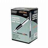 סט 50 עטים שחורים עם לחצן צד 1 מ"מ - מבית Cobra סט 50 עטים שחורים עם לחצן צד 1 מ"מ - מבית Cobra