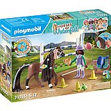 זירת קפיצות עם זואי ובלייז Playmobil 71355 זירת קפיצות עם זואי ובלייז Playmobil 71355