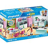 מטבח עם שולחן אוכל Playmobil 71608 מטבח עם שולחן אוכל Playmobil 71608