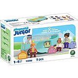 ג'וניור: אוטובוס הסעות לשדה התעופה Playmobil 71682 ג'וניור: אוטובוס הסעות לשדה התעופה Playmobil 71682