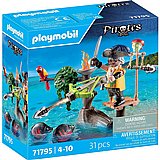 פיראט עם בליסטרה Playmobil 71795 פיראט עם בליסטרה Playmobil 71795