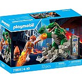קרב גיבורים נגד לטאה ענקית Playmobil 71831 קרב גיבורים נגד לטאה ענקית Playmobil 71831