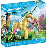 פריחת שמש חד קרן אספנות עם פיה Playmobil 71842 פריחת שמש חד קרן אספנות עם פיה Playmobil 71842