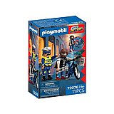 שוטר וגנב אופניים Playmobil 72076 שוטר וגנב אופניים Playmobil 72076