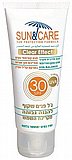 סאן אנד קאר ג'ל שקוף להגנה לפנים SPF30 - נפח 60 מ"ל סאן אנד קאר ג'ל שקוף להגנה לפנים SPF30 - נפח 60 מ"ל