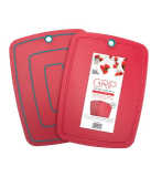 משטח חיתוך לארג' 38x29 ס"מ GRIP אדום - מבית Food Appeal משטח חיתוך לארג' 38x29 ס"מ GRIP אדום - מבית Food Appeal