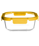 קופסת אחסון זכוכית מרובעת GLASS CLOC - מבית Food Appeal קופסת אחסון זכוכית מרובעת GLASS CLOC - מבית Food Appeal