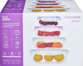 �� ������� ����� 4 �� ������ Glass Cloc - ���� Food Appeal 