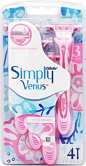 ����� ����� �� ���� ����� Gillette Venus Simply ����� ����� - 4 ������
